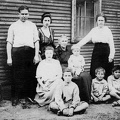 Lula Daniel Scales and her Family with Elizabeth Shanks Daniel