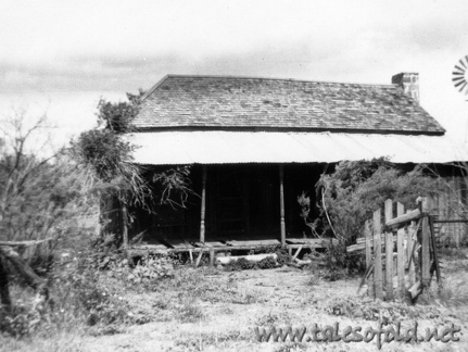 Sansom Home in Llano, Texas, June 22, 1952
