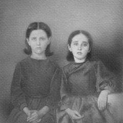 Robina and Victoria Daniel Cir. 1858