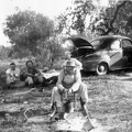 Llano River, Texas Picnic, June 24, 1952