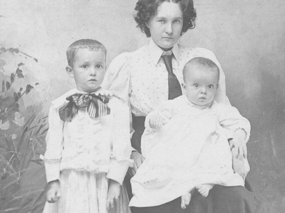 An Unidentified Woman and Children (#12)