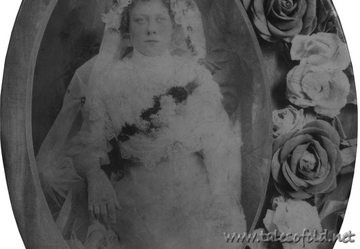 Lucy Kirtkowski Wedding Portrait, cir. 1910-1913