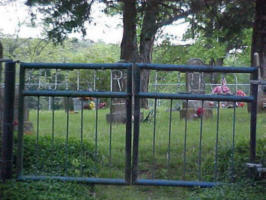 Butler Ford Cemetery Gate