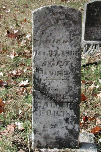 tombstone of Joseph B. Fort