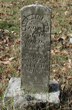 tombstone of Mary Ann Filmore