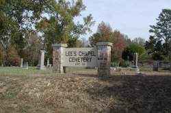 Lees Chapel Cemetery, Independance County, Arkansas